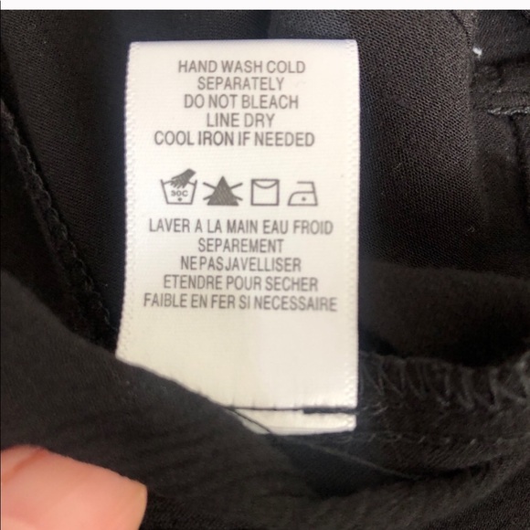 Anthro Pleione Aztec Print Short Sleeve Tie Top - Picture 6 of 7